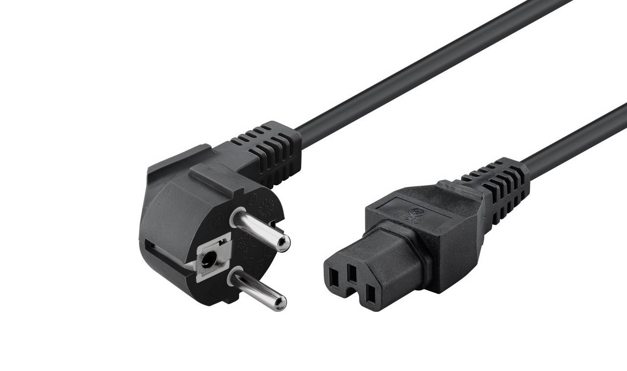 Schuko/C15-kablar