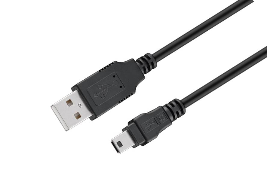 USB-A/mini-USB-B (USB 2.0)